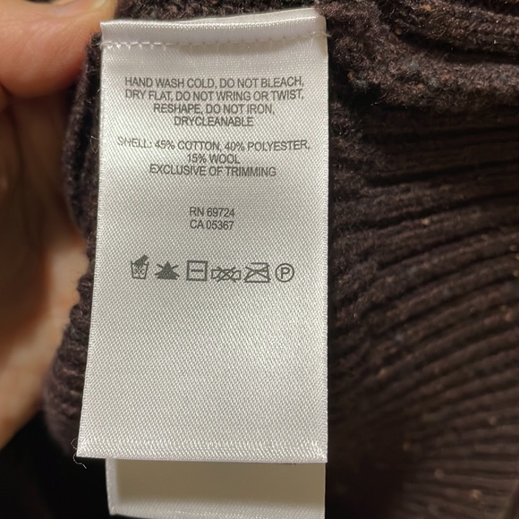 Columbia brown sweater (sz s) - Picture 8 of 10